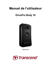 Transcend DriveProBody10 Manuel De L'utilisateur