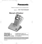 Panasonic KX-TCD725SLM Manuel Utilisateur