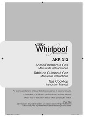 Whirlpool AKR 313 Manuel D'instructions