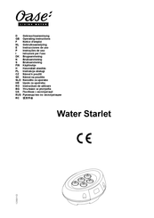 Oase Water Starlet Notice D'emploi