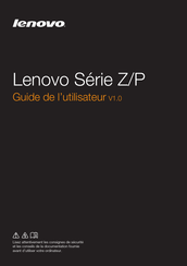 Lenovo Z500 Guide De L'utilisateur