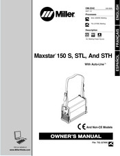 Miller Maxstar 150 STH Manuel De L'utilisateur
