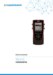 sauermann TM 210 Notice D'utilisation