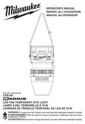 Milwaukee Radius 2155-AC Manuel De L'utilisateur