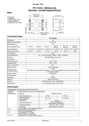 Pfannenberg PI05 Instructions D'utilisation Et De Montage