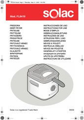 SOLAC FL6410 Mode D'emploi