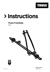 Thule FreeRide 532 Instructions