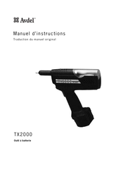 Avdel TX2000 Manuel D'instructions