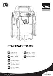 GYS STARTPACK TRUCK Mode D'emploi