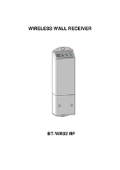 Watts Industries BT-WR02 RF Guide D'utilisation