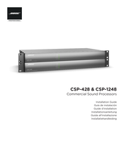 Bose Professional CSP-1248 Guide D'installation