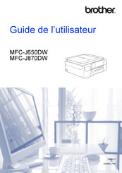 Brother MFC-J870DW Guide De L'utilisateur