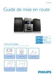 Philips DCB188/12 Guide De Mise En Route