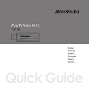 Avermedia AVerTV Volar HD 2 Guide Rapide