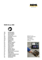 Rems Orcus 3000 Notice D'utilisation