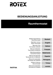Rotex RKRTWA Manuel D'utilisation