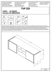 BUT TVP ZOI Instructions D'assemblage