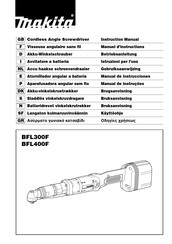 Makita BFL300F Manuel D'instructions