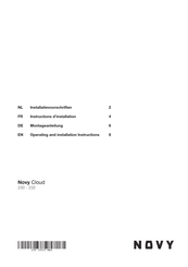 Novy Cloud 232 Instructions D'installation