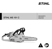 Stihl MS 151 C Notice D'emploi