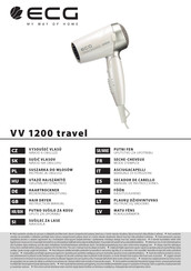 ECG VV 1200 travel Mode D'emploi