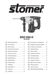 Stomer Professional SRD-950-K Mode D'emploi