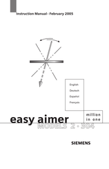 Siemens Milltronics easy aimer 304 Instructions D'utilisation