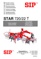 SIP STAR 720/22 T Instructions De Montage