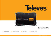 Televes Euroswitch 17 Série Notice Technique