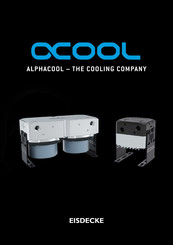 Alphacool EISDECKE DUAL DDC PMMA Mode D'emploi