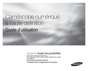 Samsung SC-HMX20C Guide D'utilisation