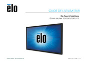 Elo Touch Solutions 3243L IDS Série Guide De L'utilisateur