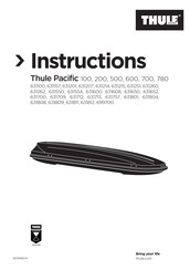 Thule Pacific 200 Instructions