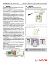Bosch DS160 Guide D'installation