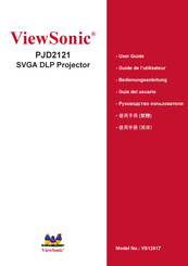 ViewSonic PJD2121 Guide De L'utilisateur