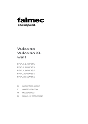 FALMEC Vulcano XL wall Mode D'emploi