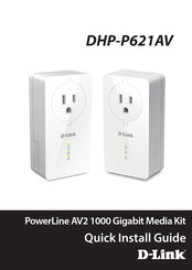 D-Link DHP-P621AV Guide D'installation Rapide