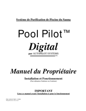 Autopilot Pool Pilot Digital Manuel Du Propriétaire