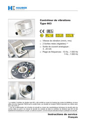 Hauber Elektronik 663 Instructions De Service