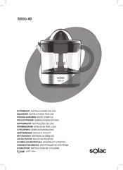 SOLAC Stillo 40 Mode D'emploi