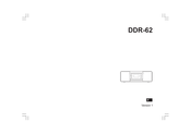 Sangean DDR-62 Mode D'emploi