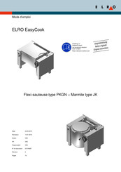 ELRO EasyCook PKGN Mode D'emploi