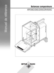 Mettler Toledo XPE205CDR Manuel De Référence