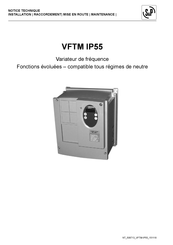 S&P VFTM IP55 Notice Technique