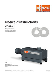 BUSCH COBRA NX 0650 A Notice D'instructions