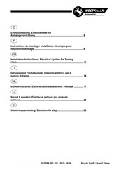 Westfalia 342 099 300 107 Instructions De Montage