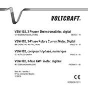 VOLTCRAFT VSM-102 Notice D'emploi
