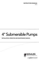 Goulds Pumps CentriPro M50434 Directives D'installation, D'utilisation Et D'entretien