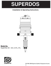 DOSMATIC SuperDos 30 Mode D'emploi