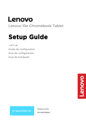 Lenovo 10e Chromebook Mode D'emploi